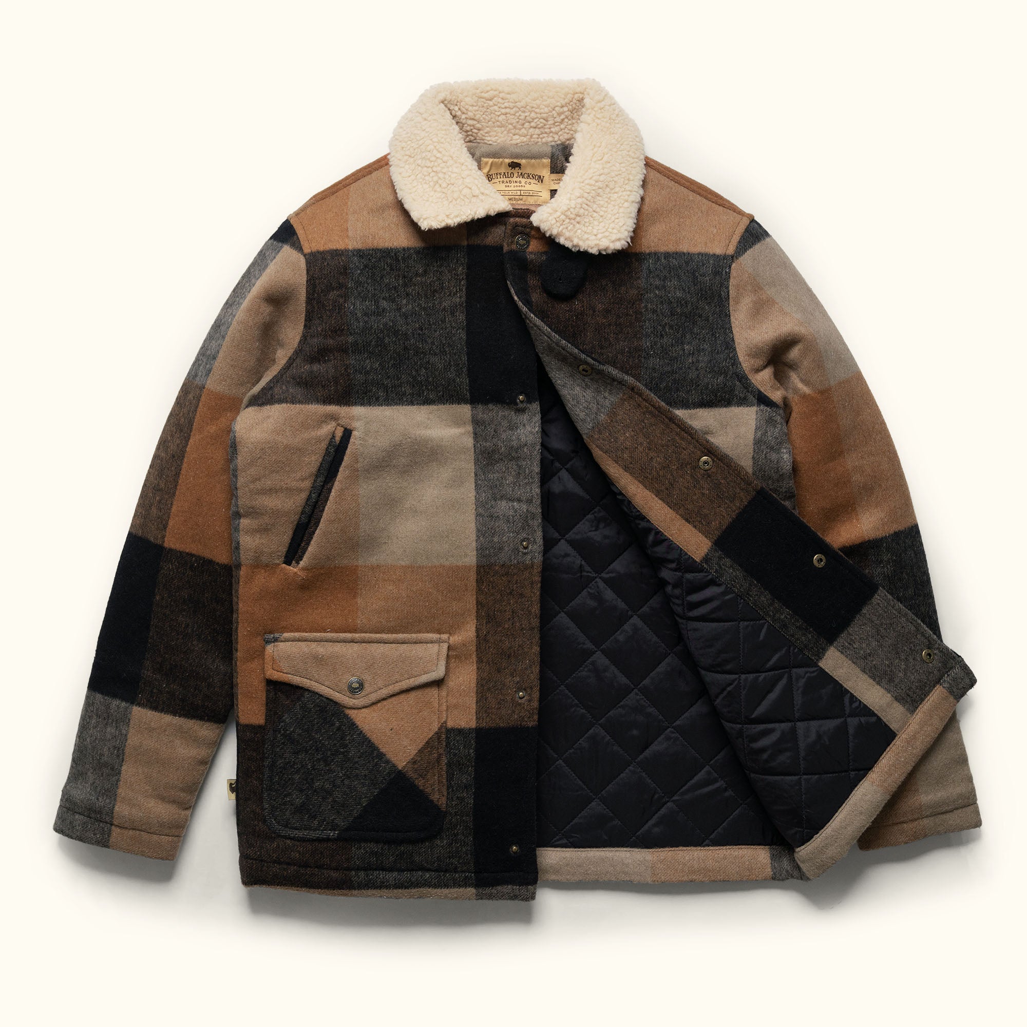 Ellis Wool Jacket | Desert Valley Plaid